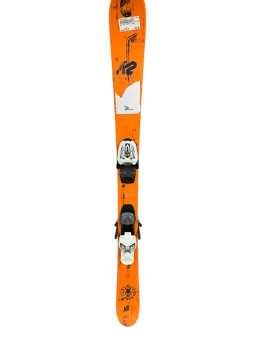 Used K2 JUVY Boys DH Ski/Binding Orange 119 cm
