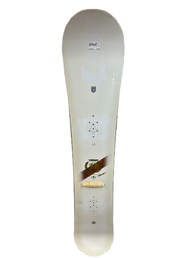 Used Burton Triumph Mens Snowboard Only White 160 cm