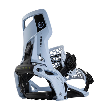 New Nidecker Supermatic 2025 Snowboard Bindings Cannon Blue- MD