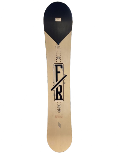 Used Rome FACTORY ROCKER Mens Snowboard Only White 161 cm