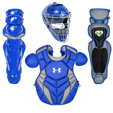 New Under Armour VICTORY SERIES Catchers Protective Set Royal Blue