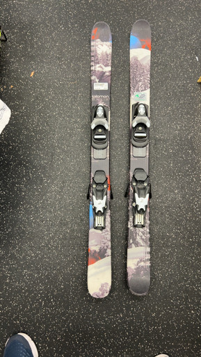 Used Salomon JR ROCKER2 Boys DH Ski/Binding None 110 cm