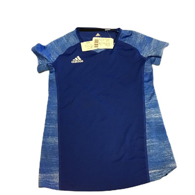Used Adidas AK4003 Soccer Top Yth Royal Blue MD
