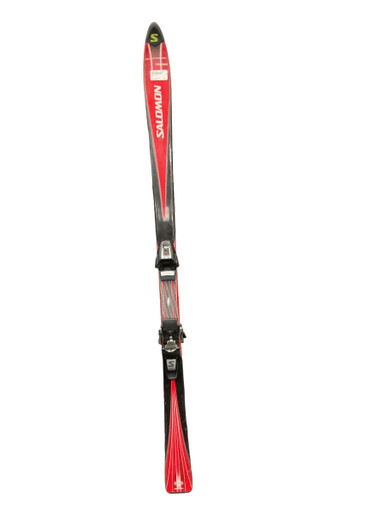 Used Salomon MLX Mens DH Ski/Binding Black And Red 160 cm