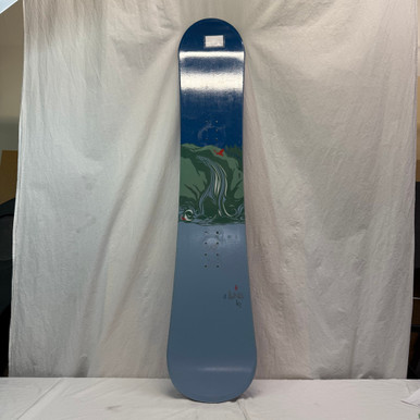 Used K2 LUNA Womens Snowboard Only Royal Blue 151 cm