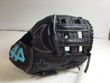 Used 44 PRO GLOVE BB/SB Glove RH Throw Black 11 1/2