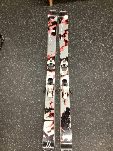 Used Volkl DRAGON Mens DH Ski/Binding Red 191 cm