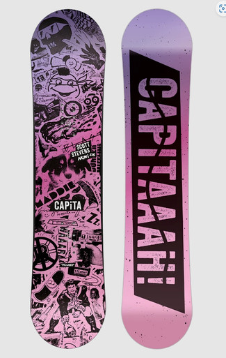 CAPITA Scott Stevens Mini 115 スノーボード New CAPITA 25 SCOTT STEVENS MINI 115cm kids snowboard