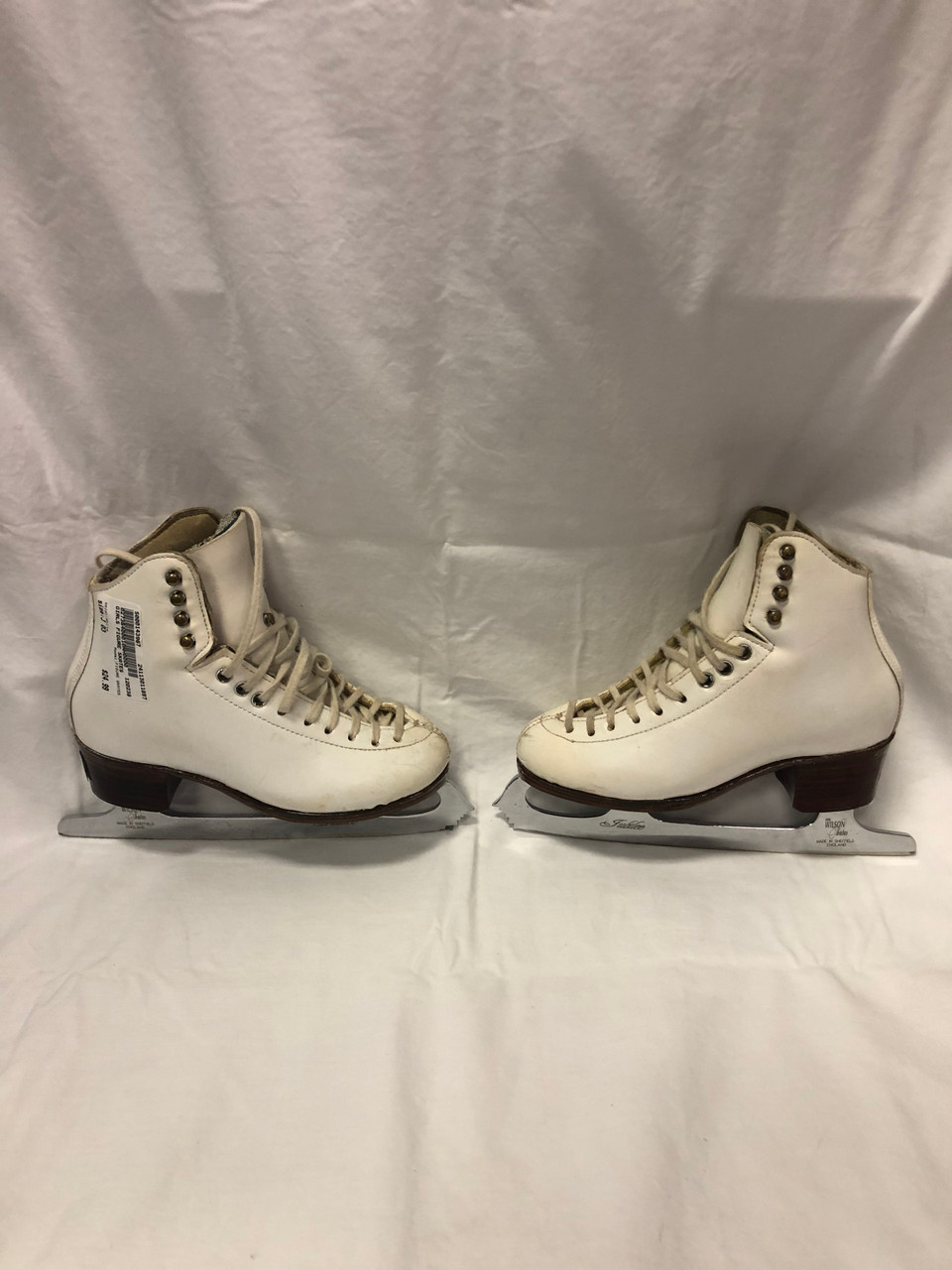 FIGURE SKATES Girls Figure Skate White Junior 03