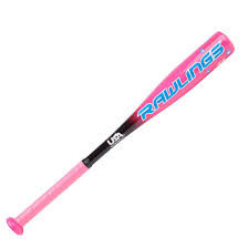 Batte De Baseball Rawlings Sparkle TBAS11 25 Pouces 15 Oz Rose Alliage Débutant