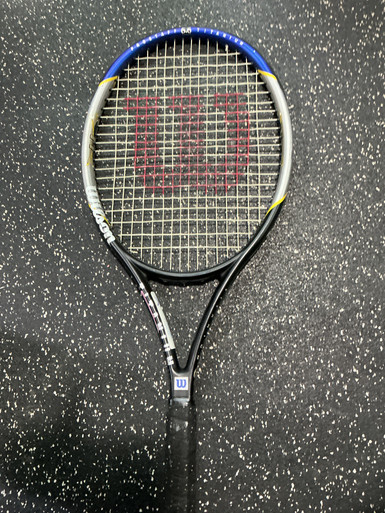 Used Wilson PRO STAFF TITANIUM Adult Tennis Racquet Black 4 3/8