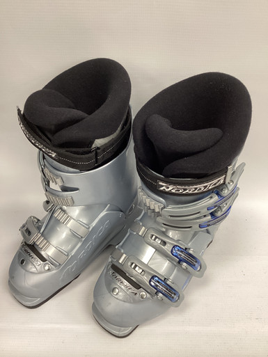 Used Nordica BXR Womens DH Ski Boot Grey 230 MP - J05 - W06