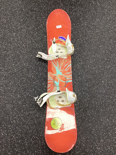 Used Burton FEATHER Womens Board/Bindings Orange 147 cm