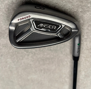 Used ANSER FORGED GREEN DOT Mens Individual Iron RH 8 Iron