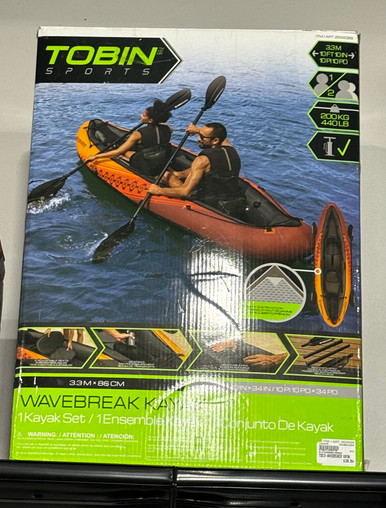 定率割引 西日本 New Kayaks KAYAK WAVEBREAKER TOBIN ウェア