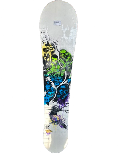 スノーボード SALOMON RIOT 156 Used Salomon RIOT Womens Snowboard Only White 152 cm