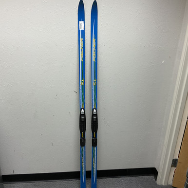 Used Fischer DOUBLE CROWN Boys XC Ski/Binding 167 cm