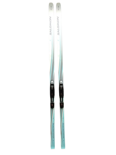 Salomon Luan スキー板 ホワイトシルバー女性用 Salomon Luan Women's Skis - Powder7