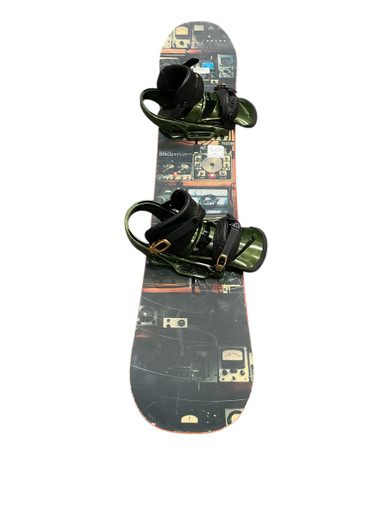 Used Burton BLUNT APPARATUS 147CM Mens Board/Bindings Black 147 cm
