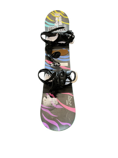 Used Burton CHOPPER SAFARI 125CM Boys Board/Binding Black 125 cm