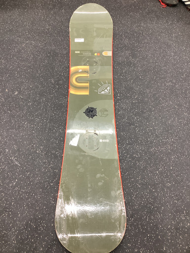 Used Ride CONTROL Mens Snowboard Only Green 151 cm