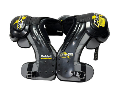 New Riddell POWER SURGE Youth Football Shoulder Pads Black 2XL