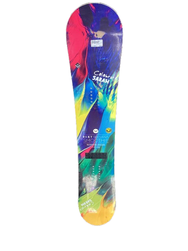 Used Roxy BANANA SMOOTHIE Womens Snowboard Only Royal Blue And