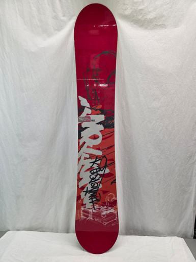 Used Morrow TRUTH Mens Snowboard Only Red 162 cm