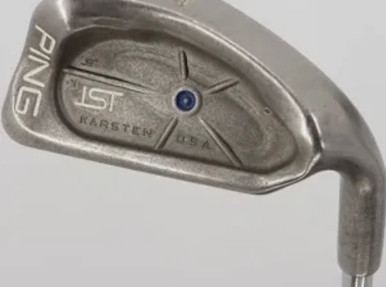 Used Ping ISI NICKEL BLUE DOT Mens Iron Set RH 6I-PW