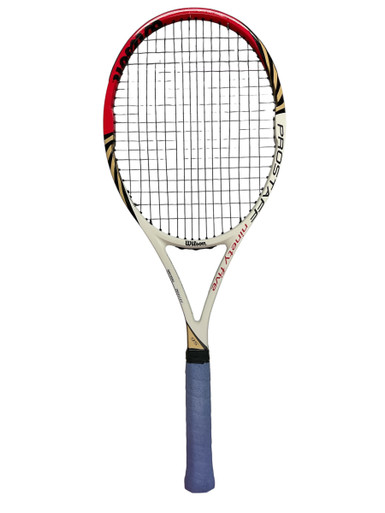Used Wilson PROSTAFF 95 BLX Adult Tennis Racquet White Unknown