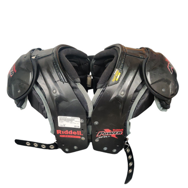 Riddell Power SPK ブラックショルダーパッド リデル ショルダーパッド パワー SPK+ SK バックプレート付