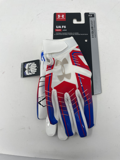 Used Under Armour UA F6 Youth Football Gloves Football Gloves