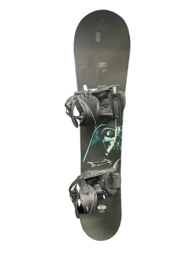 Used Burton STAR WARS CHOPPER Boys Board/Binding Black 130 cm