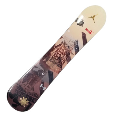 Used Rome THE CRAIL Mens Snowboard Only Tan 153 cm