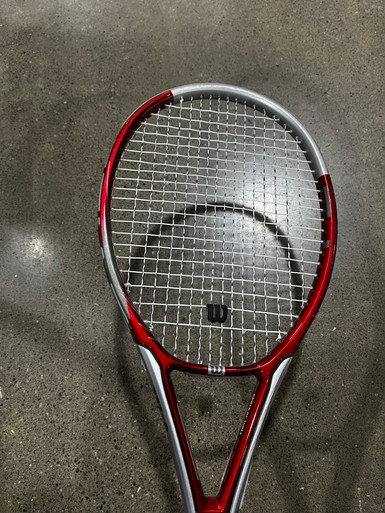Used Wilson TRIAD 5 Adult Tennis Racquet Red 4 5/8