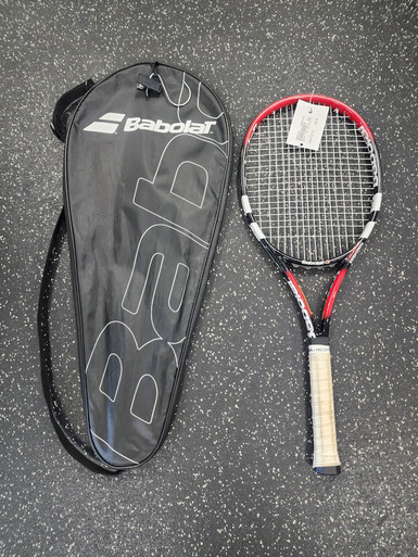 Babolat PURE CONTROL TEAM 2本セット Used Babolat PURE CONTROL TEAM Adult Tennis Racquet Black 4 3/8