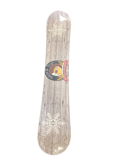 Used SHOCK TOP BOARD Mens Snowboard Only Grey 153 cm Used SHOCK TOP BOARD Mens Snowboard Only Grey 153 cm