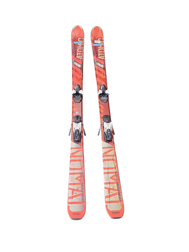 Used Atomic CRIMSON TI Mens DH Ski/Binding Red 171 cm