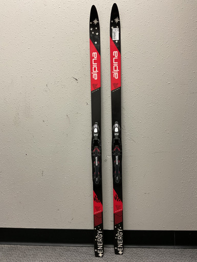 Used Alpina ENERGY Boys XC Ski/Binding