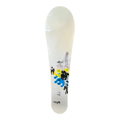 Used Burton OPERATOR Mens Snowboard Only White 143 cm