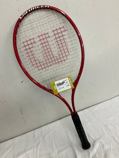 Used Wilson ENFORCER Adult Tennis Racquet Red 4 1/2