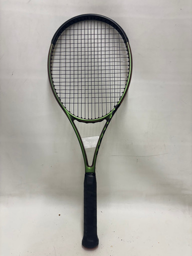Used Wilson BLADE V8 Adult Tennis Racquet Green 4 1/2