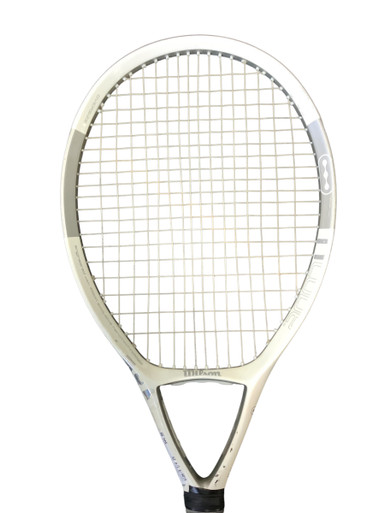Used Wilson N CODE N1 Adult Tennis Racquet White 4 1/4
