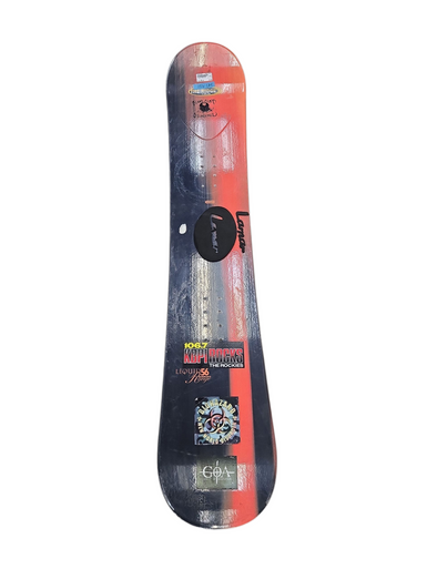 Used Liquid RANGE Mens Snowboard Only Black 156 cm