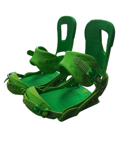 Used Burton CARTEL Mens Binding Only Green LG