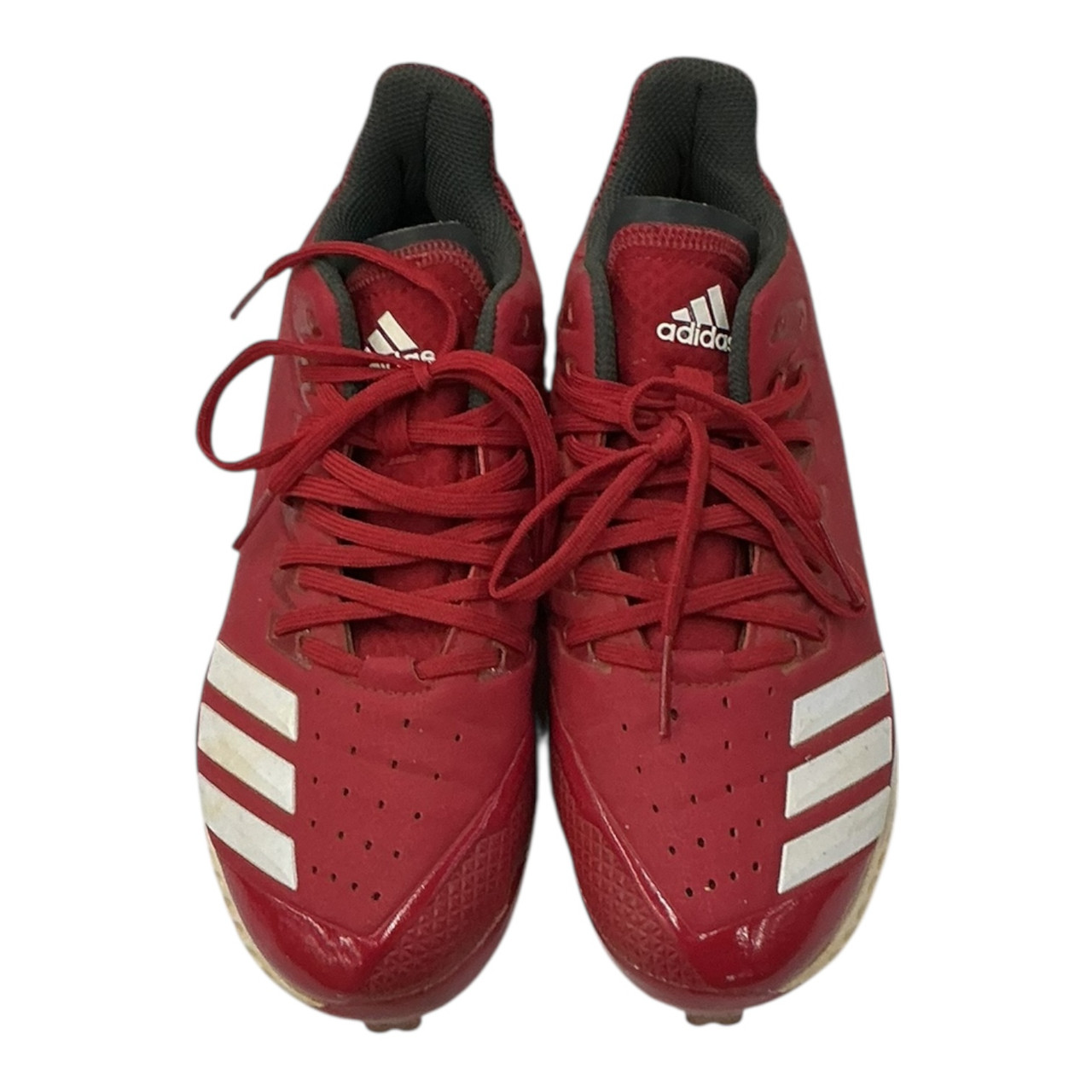 Adidas CG5190 Cleats Red Senior 6.5