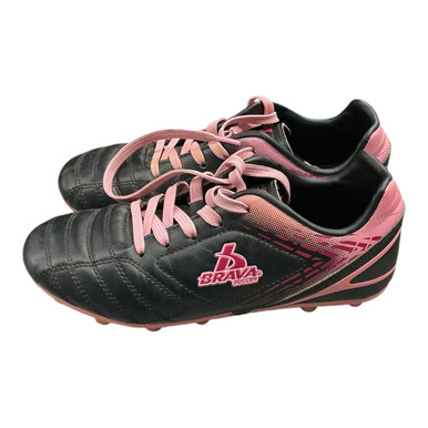 Soccer Cleats Black And Pink Junior 03.5