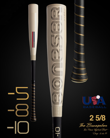 New Warstic BONESABER HYBRID BB/SB USA 2 5/8 Bat 31