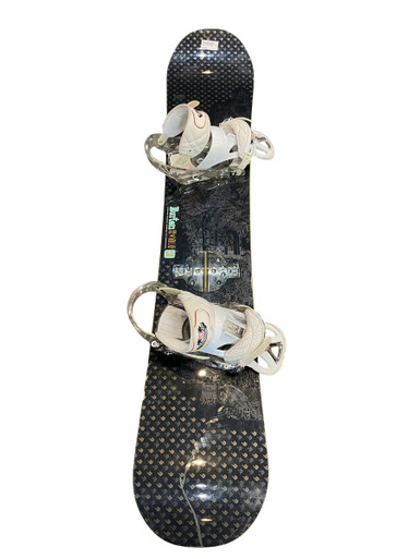 Used Burton ROYALE 158CM Mens Board/Bindings Black 158 cm