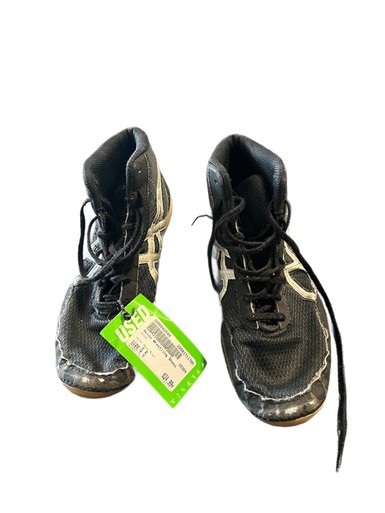 Used Asics Wrestling Shoes Navy Blue Senior - Main Image